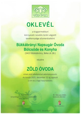  Zöld óvoda galéria kép 2 